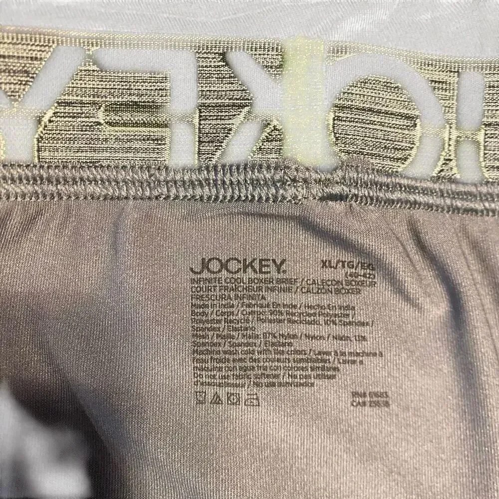 tommy john and Jockey boxer briefs set of 3 XL Black and grey